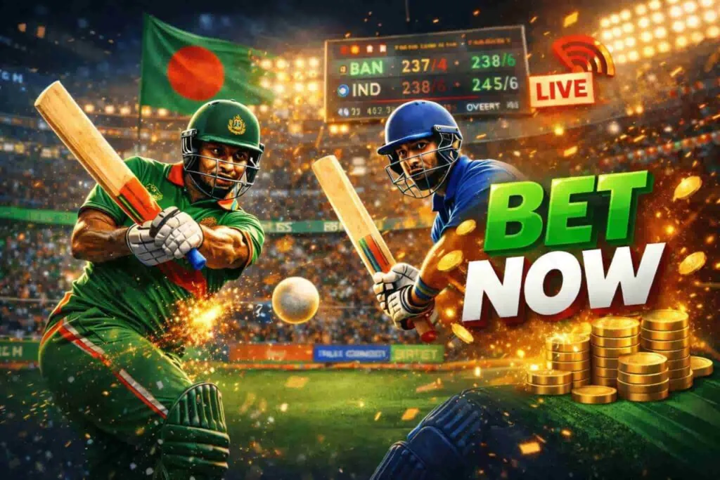 Betting on cricket in Bangladesh with pin-up